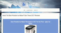 Desktop Screenshot of icechills.com